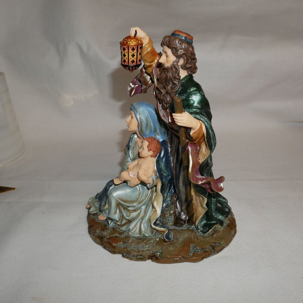 Christopher Radko Holy Family Cold Cast Resin Figurine - Picture 3 of 6